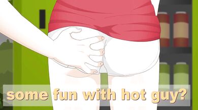 Watch as this girl with a nice ass gets fucked in the ass and on her face by two big dicks!