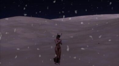 Rebecca, the futa reindeer, returns for part 2 of her naughty adventure