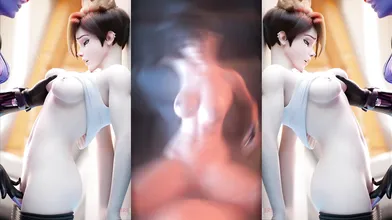 Office Lady Gets Fucked by Multiple Men in a Free-for-All Gangbang PMV