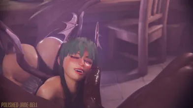 Morrigans latest victim (blacked, with Sound) [Polished Jade Bell]