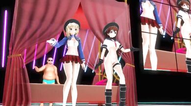 Here is a new adult video work in progress, featuring author Meet