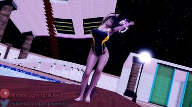 【R-18 MMD】Boom Kitty Boom - Bass Knight Karin Kakudate