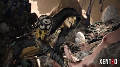 My girlfriend and I were in the middle of a hot, sweaty fuck session when she suddenly turned into a giant, tentacled monster!