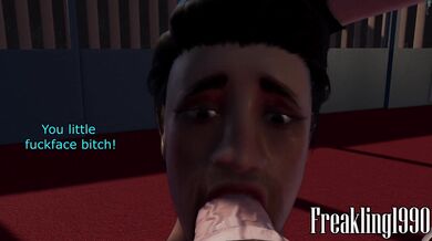 Watch as Karina, the Punisher (a futa on male), dishes out her own brand of justice to anyone who crosses her path