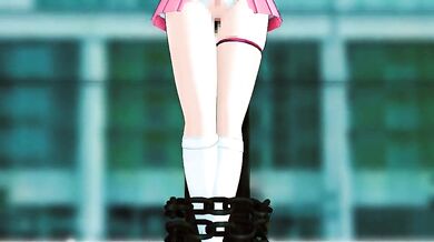 Watch as the angelic slayer, Beat, wreaks havoc on her enemies with a beating that will leave them begging for more!