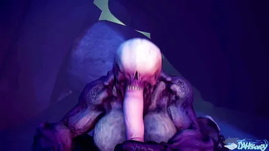 The Hellish Knight’s Deep Throat BJ with Da Sharky