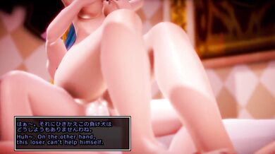 Watch hot babes DQ and NTR with Bianka Nera and Deborah (Case 8 Part 4) in this hentai porn video