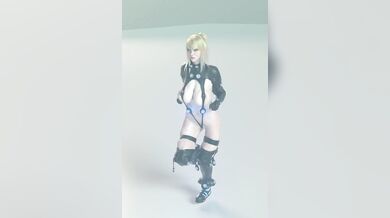 The bodysuit from Gantz enhances Samus bouncing mechanics as she runs