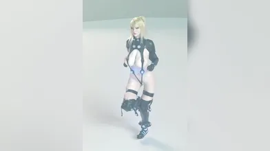 The bodysuit from Gantz enhances Samus bouncing mechanics as she runs