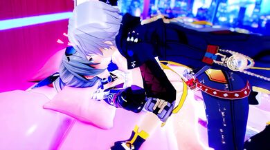 Sexy Red Wolf Seduces Silver Fox in Steamy Hentai Adventure or Silver Fox Tames the Red Hot Wolf for a Night of Passionate Fantasies Your choice!