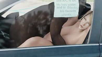 Super Smash Bros Ultimate 3D Orgy with Princess Peach, Zelda, and Samus Aran in the Car (General Butch)