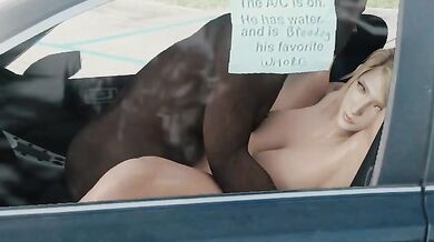 Super Smash Bros Ultimate 3D Orgy with Princess Peach, Zelda, and Samus Aran in the Car (General Butch)