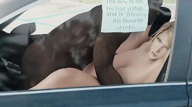 Super Smash Bros Ultimate 3D Orgy with Princess Peach, Zelda, and Samus Aran in the Car (General Butch)