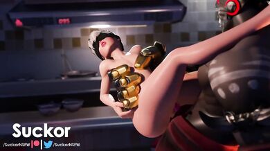 My girlfriend and I were caught having hot sex in the kitchen when her parents unexpectedly walked in!