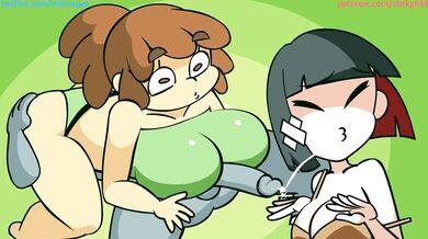 When your girlfriend turns into a nympho, the only way to keep up is to be prepared with your own strap-on dildo!