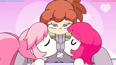 When your girlfriend turns into a nympho, the only way to keep up is to be prepared with your own strap-on dildo!