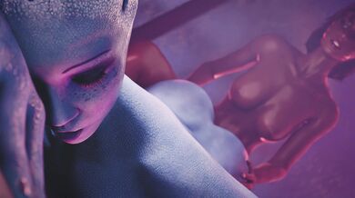 Liara and Shepard [4K] [Blacked] [Realium3D]