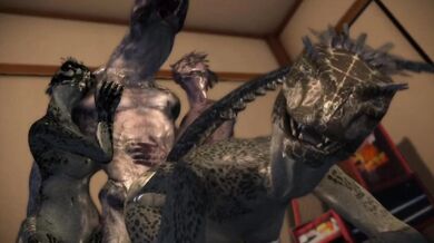 The Magical Sexual Adventures Of A Dragonborn Maid Part 3: Argonians Special Massage