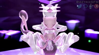 Watch Mewtwo and Mew face off in a fierce battle against each other, featuring Aetix SFs hottest characters