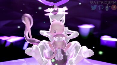Watch Mewtwo and Mew face off in a fierce battle against each other, featuring Aetix SFs hottest characters