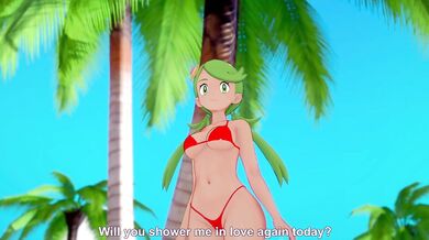 The Mallow Pokémon Goes Wild in This Hentai Sex Video!