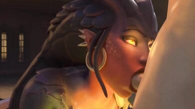 The Dragon Symmetra Blowjob - Nodu SFM