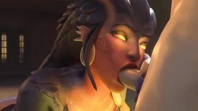 The Dragon Symmetra Blowjob - Nodu SFM