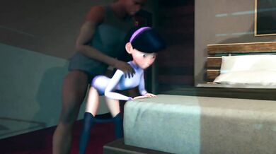 Interrupted by a sudden [bleep] during passionate love making