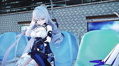 Lupin and his partner in crime, Bronya, get drunk and have a wild dance during their steamy sex session!