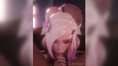 Girlfriends Blowjob Kitty Evil