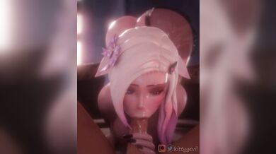 Girlfriends Blowjob Kitty Evil