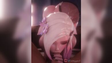 Girlfriends Blowjob Kitty Evil