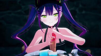 A Futanari Robins Cum Squeezing Adventure