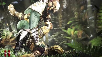 The Kotal Khan, the warrior king of Outland, finally gets his due when he fucks D Vorah, the seductive and deadly Outcast leader of the rebellion