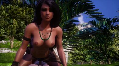 Maya and Max, two wild animals, continue their erotic adventures in the forest part 2