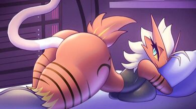 Watch as a raunchy Blaziken gets ravaged by a giant tentacle in this hot porn scene