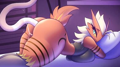 Watch as a raunchy Blaziken gets ravaged by a giant tentacle in this hot porn scene