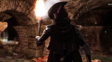 Snow Elf Mage in Sewers