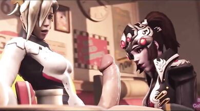 Blindfolded MILF Rebecca Bangs Gigantic Dong