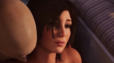 Rebeccas Cave Adventure: Laras First Time