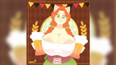 Hentai PORN - Kat Octobrewfest 2024 [4k] - Galacticmichigasm