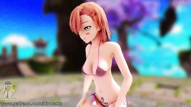 Misaka Mikoto and her Ultimate Ninfoman Dance - Toaru Majutsu no Index