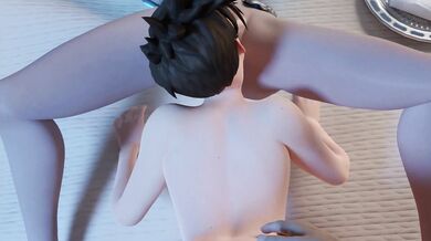 The Ultimate Hentai Trap: Tracer and Nova (Darellak) Make an Epic Threesome