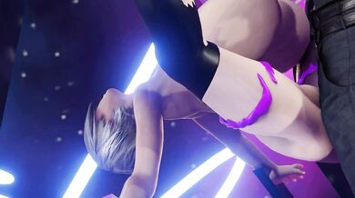 Pharah, Honoka, and Julia (Tekken) joined by Marie Rose and Kaine, all Fucked and fucked hard in this Hentai PORN video