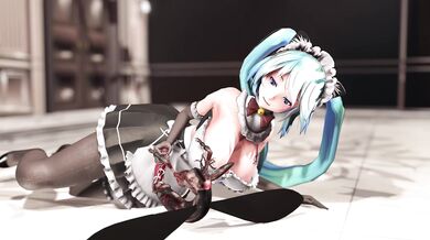 The Curse of Miku the Maid with Insect Breasts