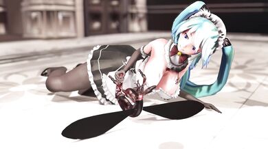 The Curse of Miku the Maid with Insect Breasts