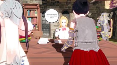 A group of Japanese girls with big breasts engage in a sensual and erotic threesome, fulfilling each others sexual desires and fantasies