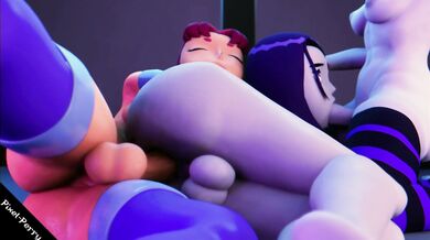 Five superpowered aliens come together for an intergalactic orgy of epic proportions in this sexy sci-fi adventure!