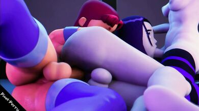 Five superpowered aliens come together for an intergalactic orgy of epic proportions in this sexy sci-fi adventure!