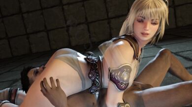 The Mighty Warrior and her Subservient Slave - Sophitia Mistress of Joel